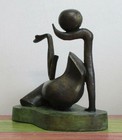 Alejandro Marquez   Lady I   Bronze Sculpture Signed And Numbered