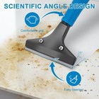 Floor Scraper Heavy Duty  4  Wide Razor Blade Scraper Tool With 45 7  Long Ha   