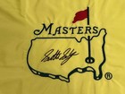 Scottie Scheffler Undated Masters Signed Authentic Flag Augusta National Rare