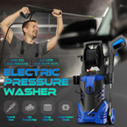 Electric Pressure Washer 5000psi Max 3 0 Gpm Power Washer Cleaning Machine Blue
