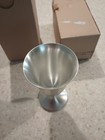 Vintage Set Of 2 Web Pewter Wine Goblets 4 75    1152s Web Silver Co  New In Box