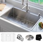 Kraus Standart Pro 33  Kitchen Sink Stainless-certified Refurbished