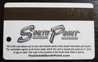 South Point Casino Las Vegas Slot Card