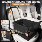 Dog Car Seat For Small Dogs pu Leather Pet Car Seat Boosters puppy Cat Carseats