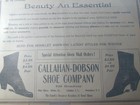 Dec 26  1909 Newspaper  3140- Patrician Shoes For Women  Augusta Georgia- 2 Pgs