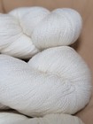 Lot Of Yarn 6 Skeins Sock Lite Merino Wool 5 Ivory Cream One Dyed Mariposa Lace