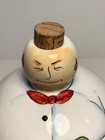 Godinger   Co  Wine Serving Chef Ceramic Olive Oil Dispenser   Cork Lid 8 In 