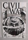 Civil War  1  2015  Marvel Sketch Variant W Original Art Dcastr Man-thing Art