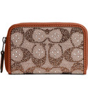   Big Sale   Coach Essential Crystal Signature Jacquard Card Case Wallet