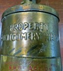 General Quick-aid Brass Hand Pump Fire Extinguisher Fire Guard montgomery Ward