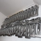 Multi-pack  k  Style Hidden Gutter Hangers Quick Screw Aluminum 5  Lot Of 37