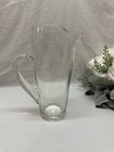 Vintage Clear Glass Martini Cocktail Pitcher 8 5  Tall
