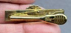Vintage Pratt   Whitney Engines Tie Clip 15 Year 10k Lgb W 3 Stones Balfour