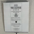 Doctor Who The Calendar 1988  Vintage Fan Collectible Illustrations By Skilleter
