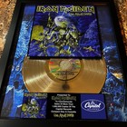 Iron Maiden   Live After Death   Platinum Music Award Vinyl Lp Record Cd