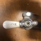 Vintage Faucet With Soap Holder Hot Cold Handles Chrome silver Clawfoot Tub