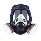 Full half Face Gas Mask Respirator Set For Painting Spraying Safety Facepiece Us