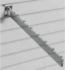 New Chrome 7-cube Slatwall Waterfall Hooks 1 Pc