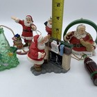 Coca Cola Misfit Christmas Ornament Lot Of 6  broken Damaged Missing Still Great