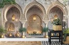 Arabian Nights Decoration Decor Wallpaper Mural Removeable Washable Peel   Stick
