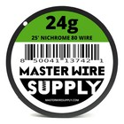 Nichrome 80 - 25ft - 24 Gauge Wire 24g - 0 51mm - 0 02in - Master Wire Supply