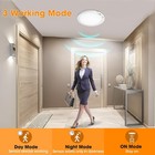 Wireless Closet Lights Motion Sensor   no Wiring Rechargeable Ceiling Light