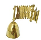 Brass Antique Marine Scissor Arm Lamp   Vintage Industrial Stretchable Light