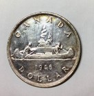1946 Canada Silver Dollar George Vi Lustre Light Circulated Nice Coin  r