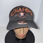 New Era 39thirty Mlb Houston Astros Graphite 2017 World Series Champions Hat Cap