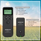 Wireless Shutter Intervalometer Timer Control With Lcd And Hdr For Nikon D750   