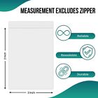 Strong 2 Mil Clear Reclosable Zip Plastic Lock Bags Poly Jewelry Zipper Baggies