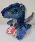 Ty Flippables Sequins Beanie Boos - Kate Dragon 6  New Plush Stuffed Animal Toy