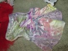 6 Pc Cute  Dog Female Girl Dresses Outfits Sz Xs  Red  Pink   Purple Ruffly