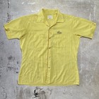 Vintage 1960s Arrow Loop Collar Chain Stitch Button-up Bowling Shirt Cheyanne Wy