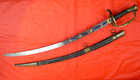 Very Fine Antique French M1821 Infantry Officers Sword Stunning Gold Blue Blade