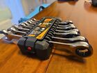 New  Gearwrench 86695-06 Sae 90-tooth Combination Ratcheting Wrench Set