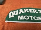 Nos Vintage Quaker State Motor Oil Grease Monkey Cap Hat Service Station