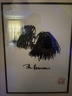 Vtg Framed Print Of John Lennon   s Bag One The Lennons  1969   print Of Original 