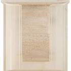 Bkt01x12x12crrw Crendon Wagon Wheel Wood Brackets 1 1 2 w X 12 d X 12 h Rubb   
