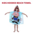 Cute Animal Hooded Beach Towel  Microfiber Bath Towels For Infant Boy Girl  A   