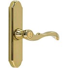 Larson Certified Storm Door M2 Mortise Handle Set  brass 