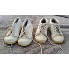 Lot Of 2 Vintage Pairs Of Baby toddler Shoes Stride Rite   Jumping Jack s 