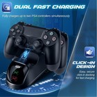 Tnp Ps4 Controller Charging Station Dock Stand Ps-4 Dualshock Control Gamepad   