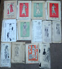 1950 s-70 s Mail Order Sewing Patterns Womens Size 12 With A 34  Bust You-choose