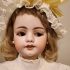 Very Rare Antique Simon   Halbig 1039 Doll 22  Flirty Eye Walker Crier Compobody