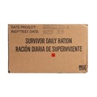Sdr Mre Daily Rations - Insp Date  8 2026     Plus New Improved Style Duffle Bag 