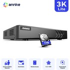 Annke 8ch 5mp 5in1 Dvr Video Recorder Security System Human vehicle Detection 1t