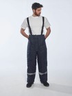 Portwest Cs11 Coldstore Quilt Lined Polyester Reflective Pants With 6 Pockets