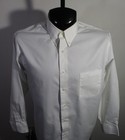 Van Heusen White Long Sleeve  oxford  Dress Shirt Men s Size 16 5 32-33 Nwot