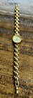Vintage Lorus Disney Mickey Mouse Watch V401-1720 Gold Tone-needs Battery